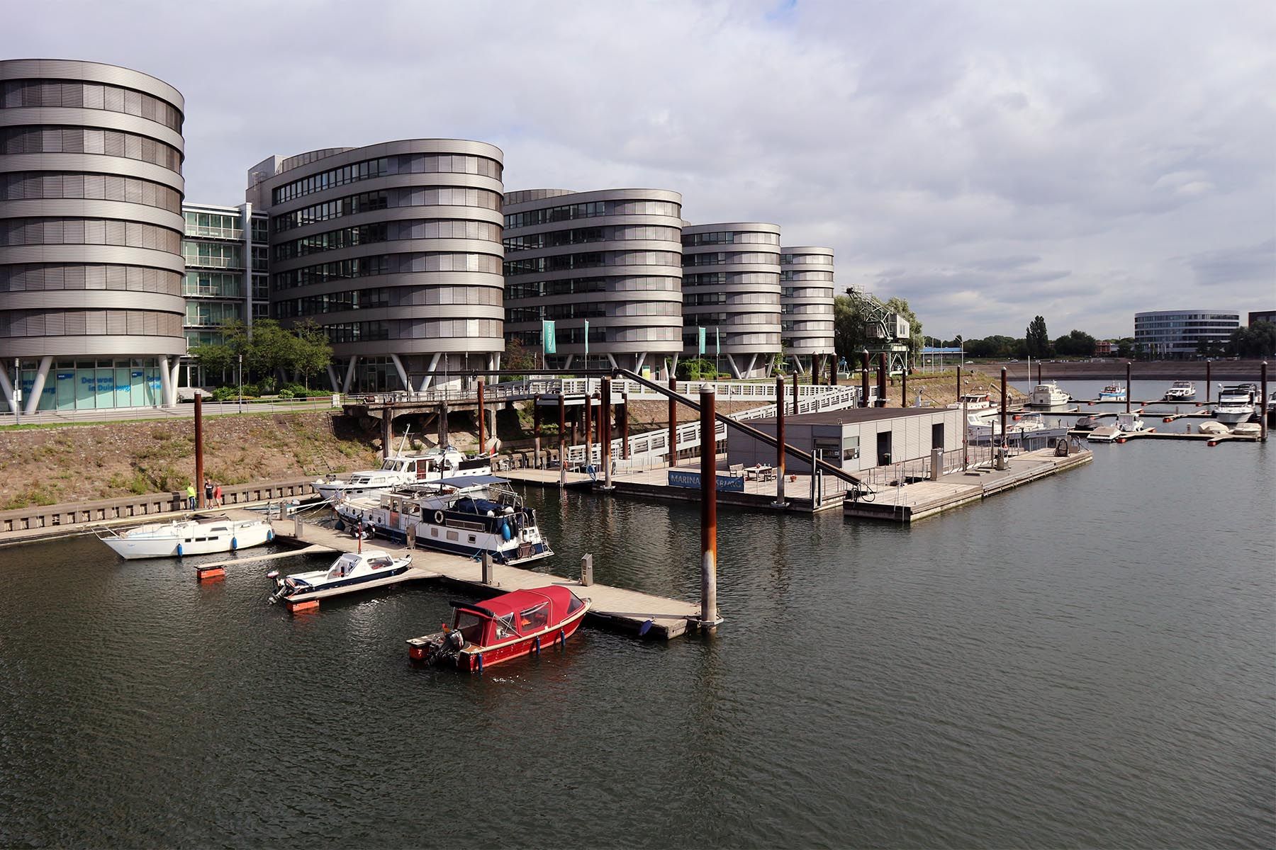 Hendrik Bohle, Schiffe und Gebäude am Innenhafen Duisburg